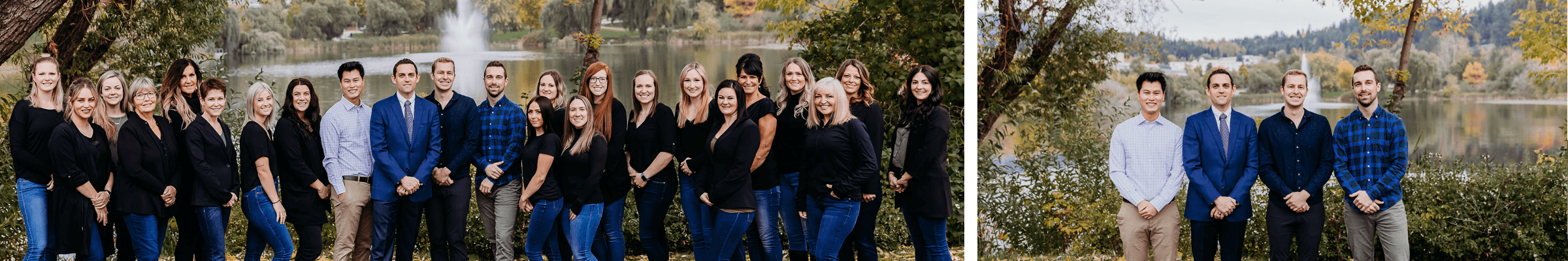 Photos of Salmon Arm Dental Group staff and office